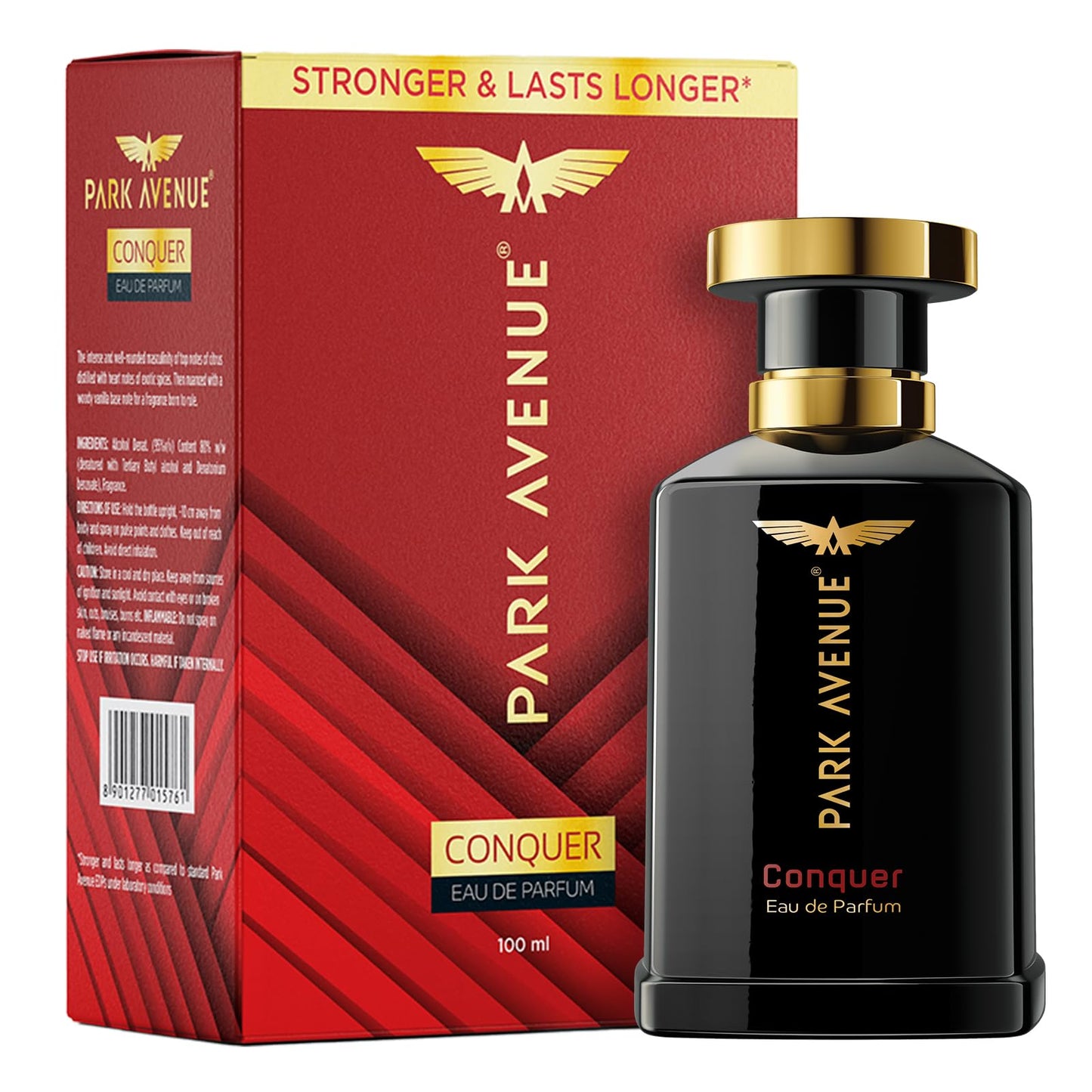 Park Avenue Euphoria, Eau De Parfum Men, 100ml | Long Lasting Perfume for Men | Father's Day Gift for Dad | Premium Luxury Fragrance Scent | Gift for Father's Day | Aromatic Blend of Amber & Musk | Suitable for Every Occasion