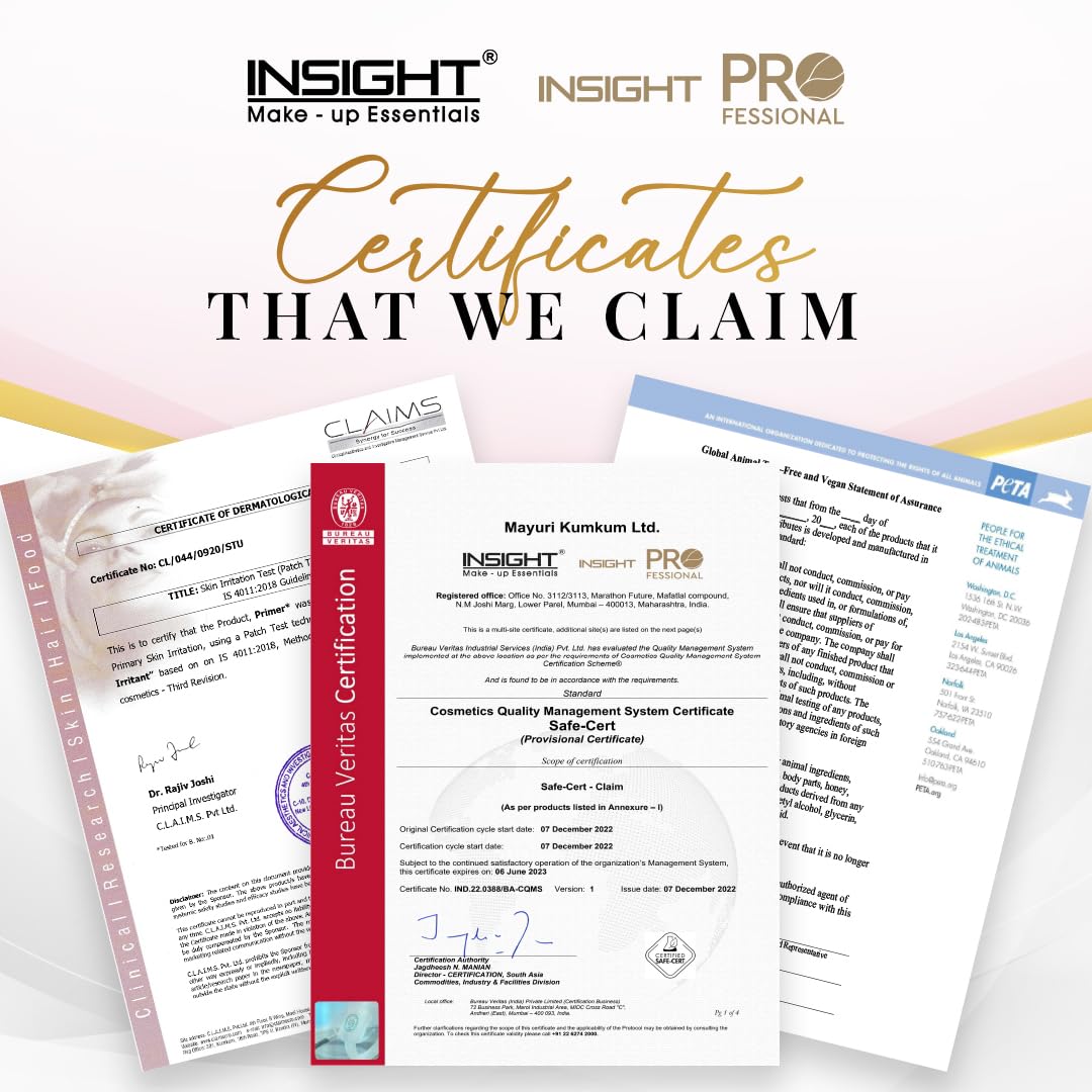 INSIGHT Pro Concealer Palette - Shade Corrector | Makeup Wheel for Face | Satin–Matte Finish | 3-in-1 Conceal, Contour & Correct | Waterproof | Full Coverage | 15gm