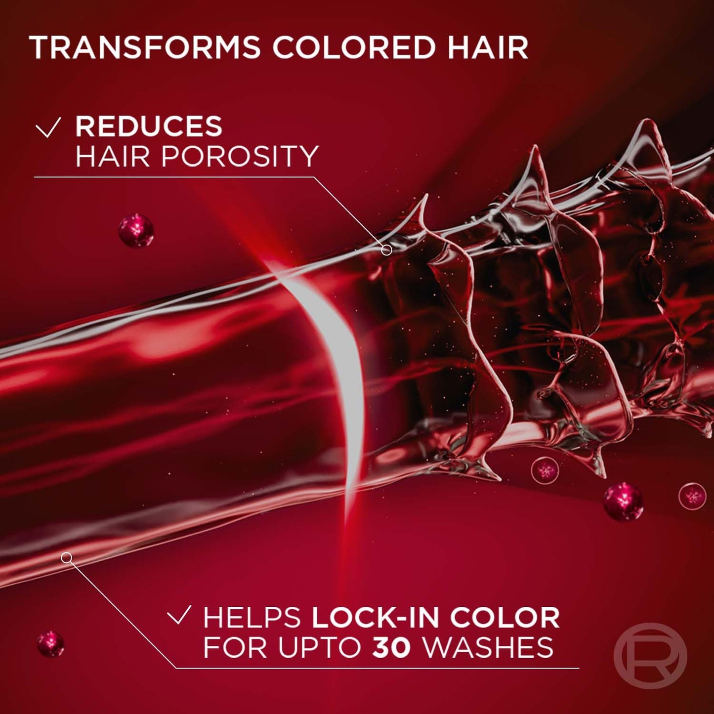 L'Oreal Paris Shampoo, Vibrant & Revived Colour, For Colour-treated Hair, Protects from UVA & UVB, Colour Protect, 340 ml - Springkart 