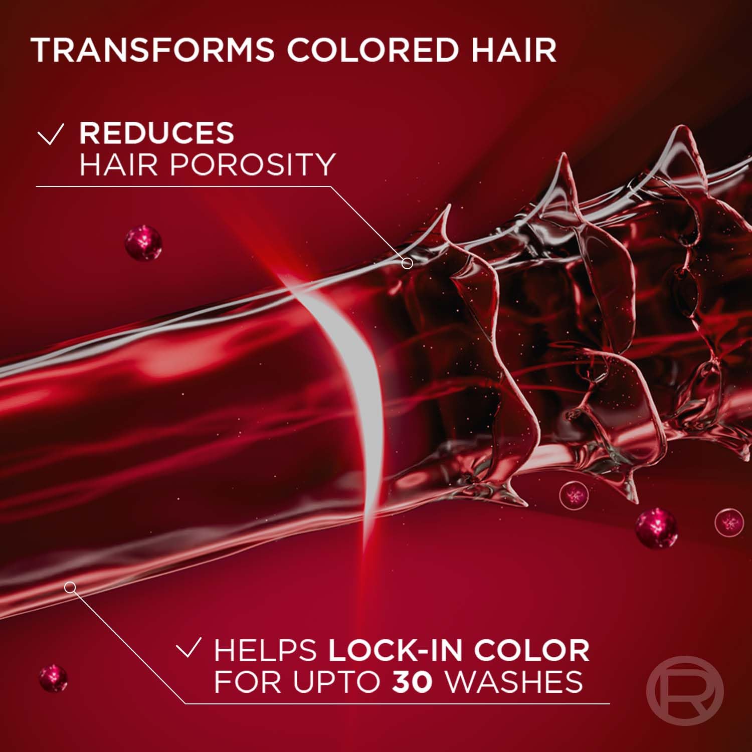 L'Oreal Paris Shampoo, Vibrant & Revived Colour, For Colour-treated Hair, Protects from UVA & UVB, Colour Protect, 340 ml - Springkart 