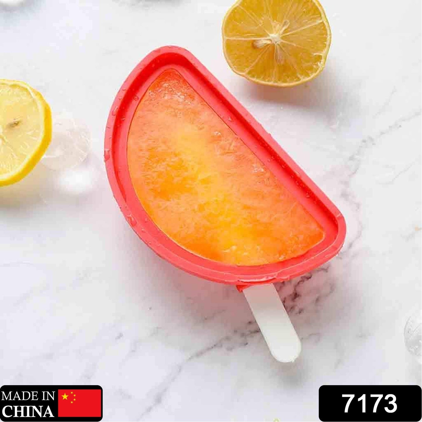 Silicone Ice Cream and Ice Pop Moulds - Watermelon Popsicle Molds, DIY Kitchen Tool for Ice Treats - Springkart 