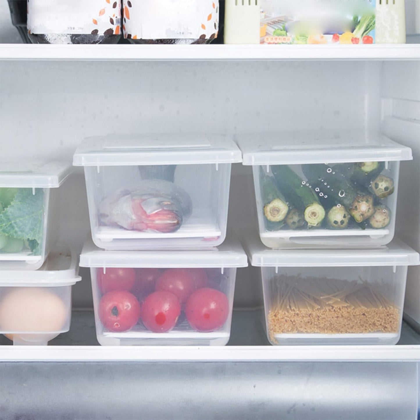 Food Storage Container with Removable Drain Plate and Lid, 1500 ml (Pack of 1 Pc) - Springkart 