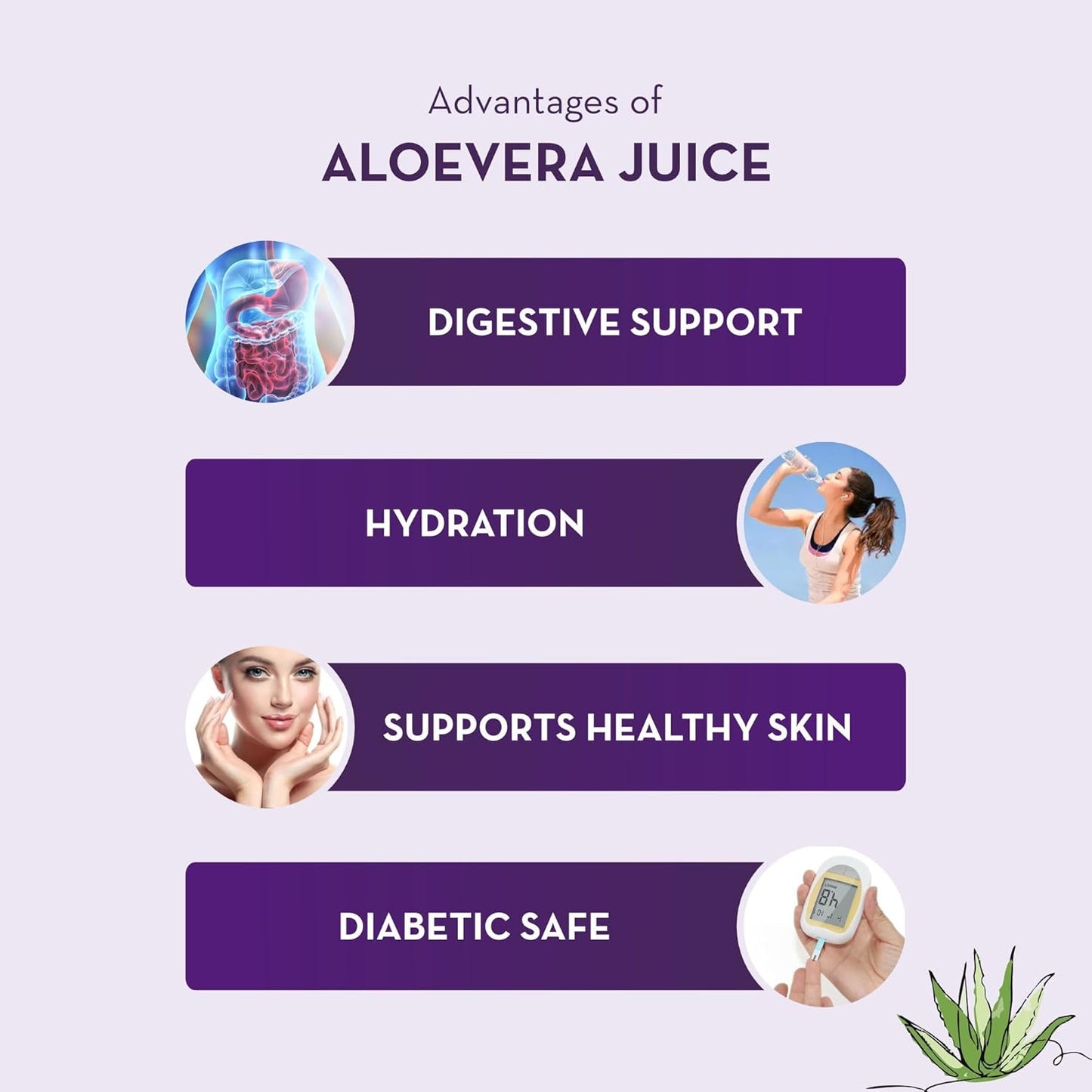 Baidyanath Asli Ayurved Aloe Vera Juice With Pulp, All Natural Tonic For Immunity, Better Digestion And Glowing Skin, 1000 Ml - Springkart 