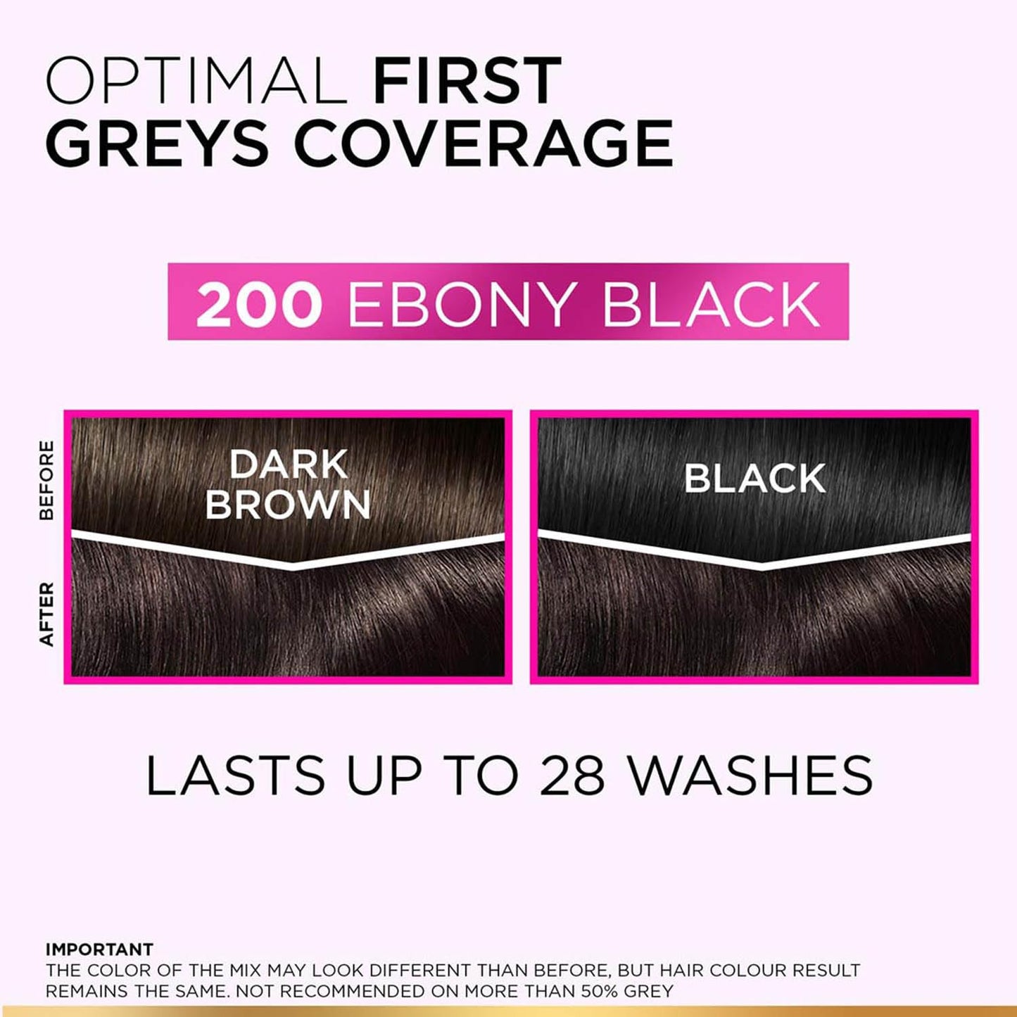 L'Oréal Paris Casting Crème Gloss Hair Color With Glycolic Gloss Complex | 5X Glossier Hair Color | Shade 200 - Ebony Black | 60g + 40ml + 60g