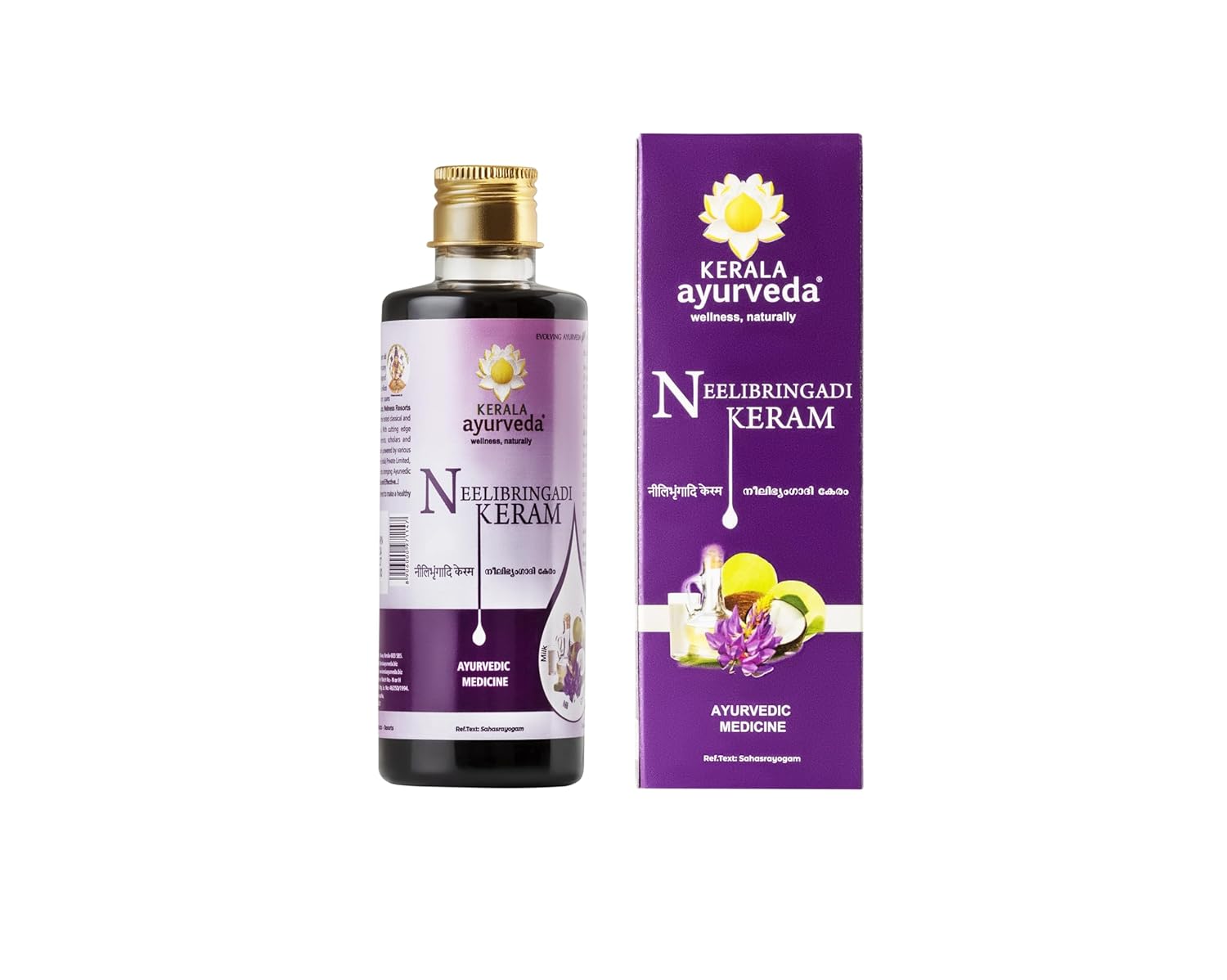 Kerala Ayurveda Neelibringadi Keram Liquid - 200 ml - Springkart 