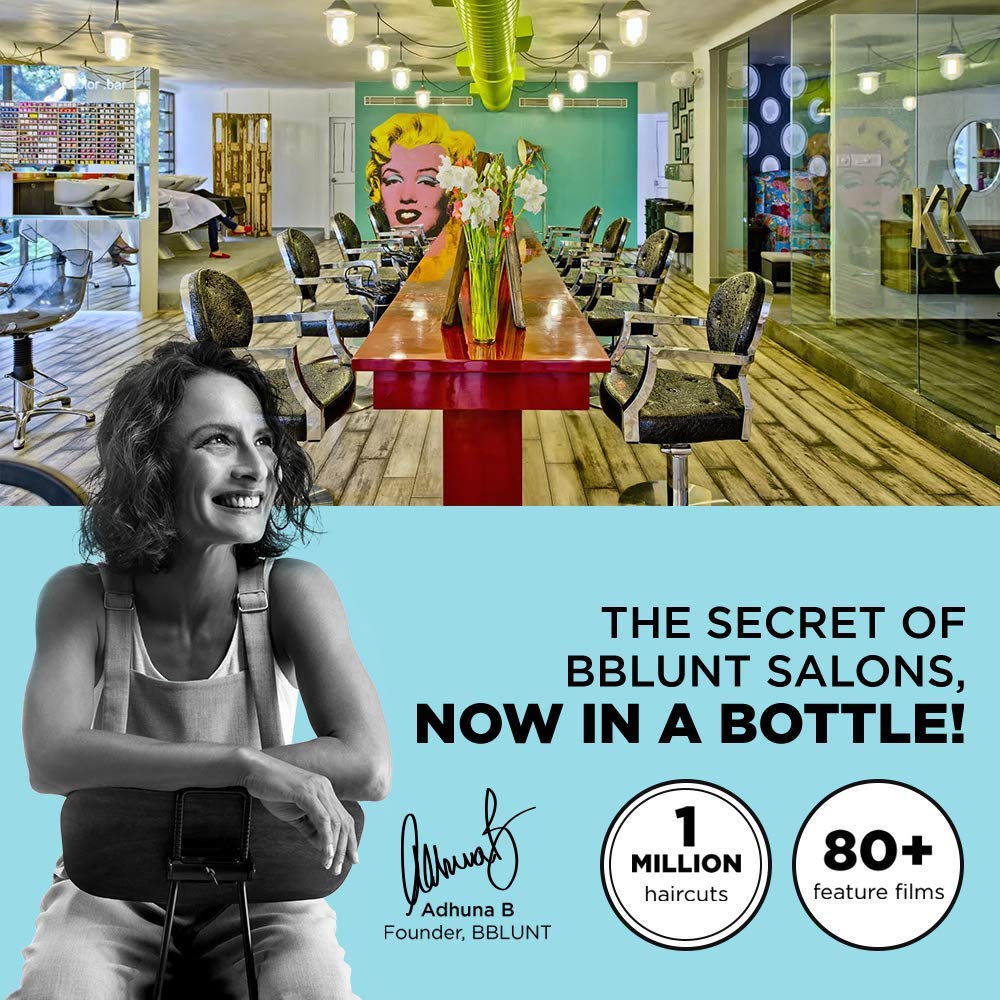 Bblunt Salon Secret High Shine Crã¨Me Hair Colour, 100G - Natural Black 1 (Pack Of 1)