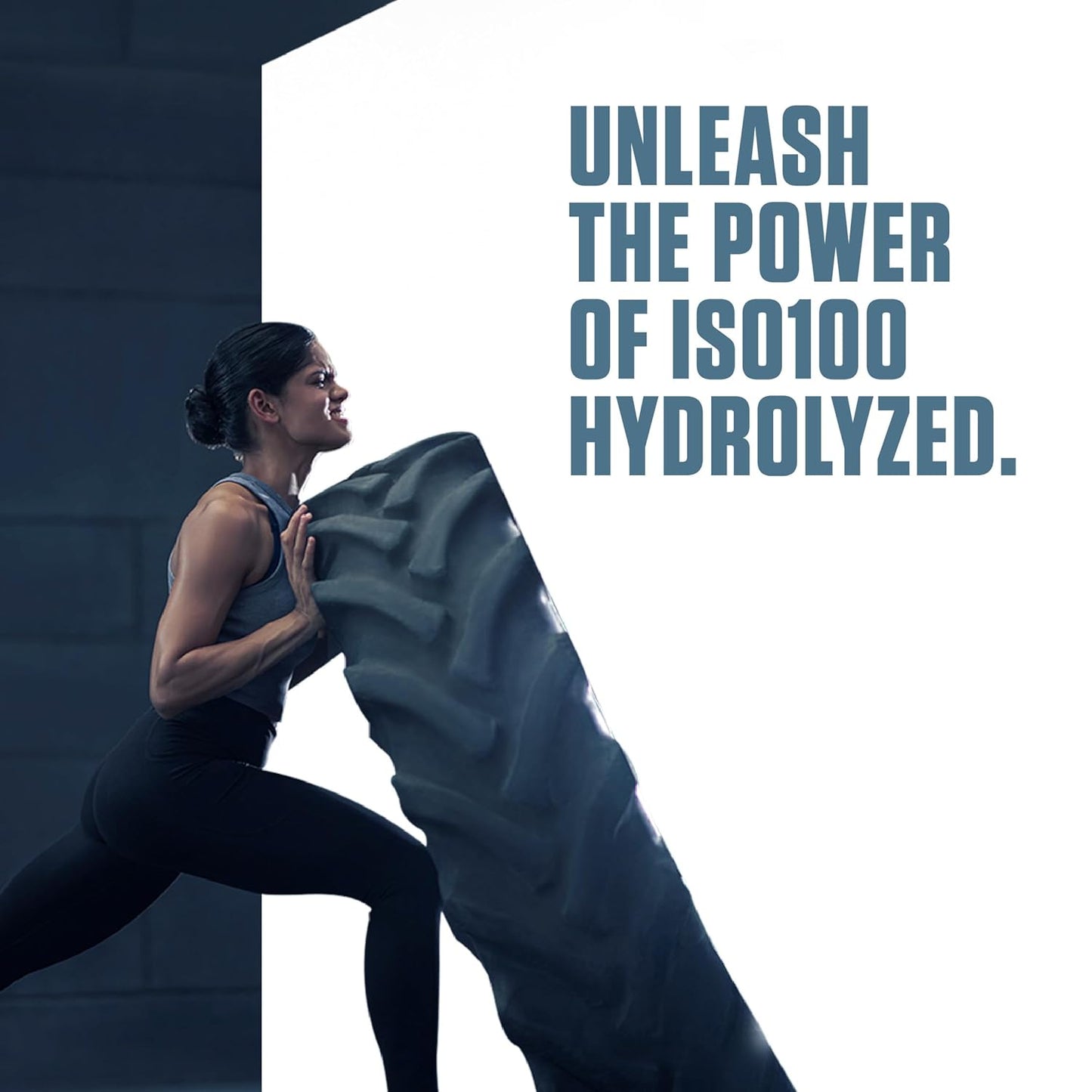 Dymatize Nutrition ISO100 Hydrolyzed Whey Protein Isolate | Fast-Digesting | Muscle Recovery Formula with Amino Acids | Low Sugar & Fat | Strawberry | 5 Lbs