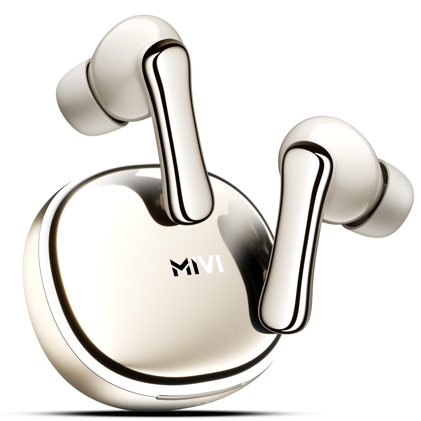 Mivi SuperPods Immersio [Flagship Launch] in Ear Ear Buds Wireless, Dolby Audio, 3D Soundstage, 60H Playtime, AI ENC, Bluetooth TWS, BT v5.4 Earbuds - Springkart 