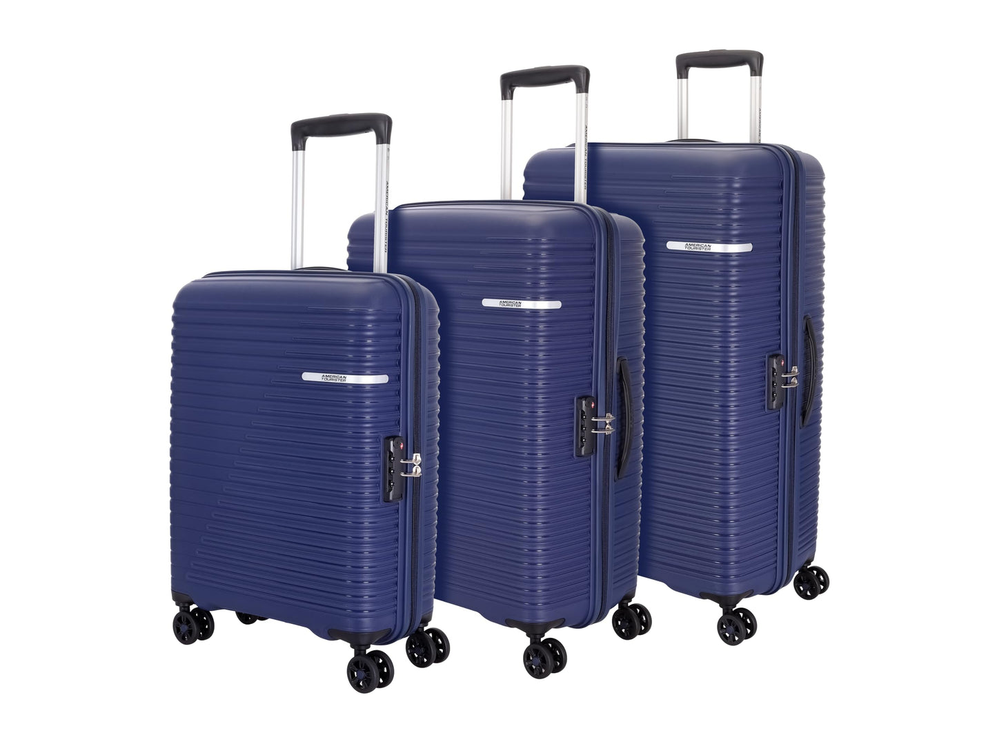 American Tourister Liftoff+|Medium Size Check-in Spinner Trolley Bag (67 cm) for Travel|360° 8 Wheel Travel Luggage|Hard Case Polypropylene (PP) Suitcase|Mounted TSA Lock|Seafoam Blue