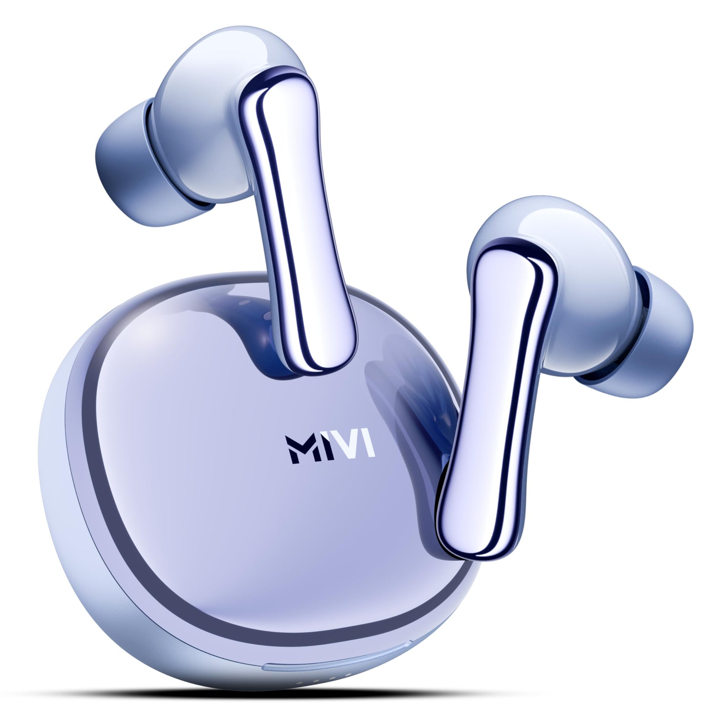 Mivi SuperPods Immersio [Flagship Launch] in Ear Ear Buds Wireless, Dolby Audio, 3D Soundstage, 60H Playtime, AI ENC, Bluetooth TWS, BT v5.4 Earbuds - Springkart 