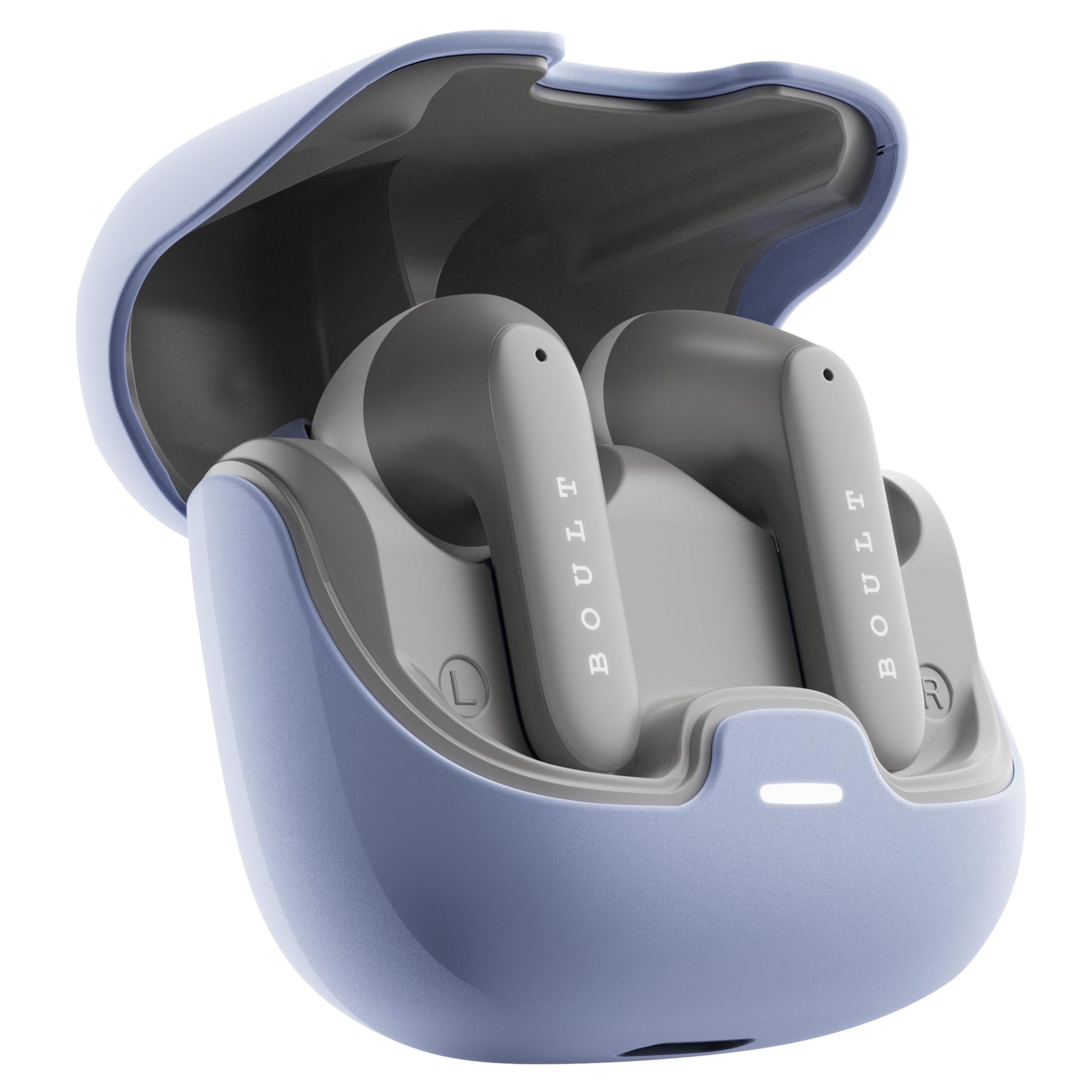 Boult Audio Z40 Pro with 100H Playtime, Quad Mic ENC, 45ms Low Latency Gaming, Premium Rubber Grip Case, 13mm Bass Drivers, Made in India TWS Bluetooth 5.3 Truly Wireless in Ear Earbuds (Metal) - Springkart 
