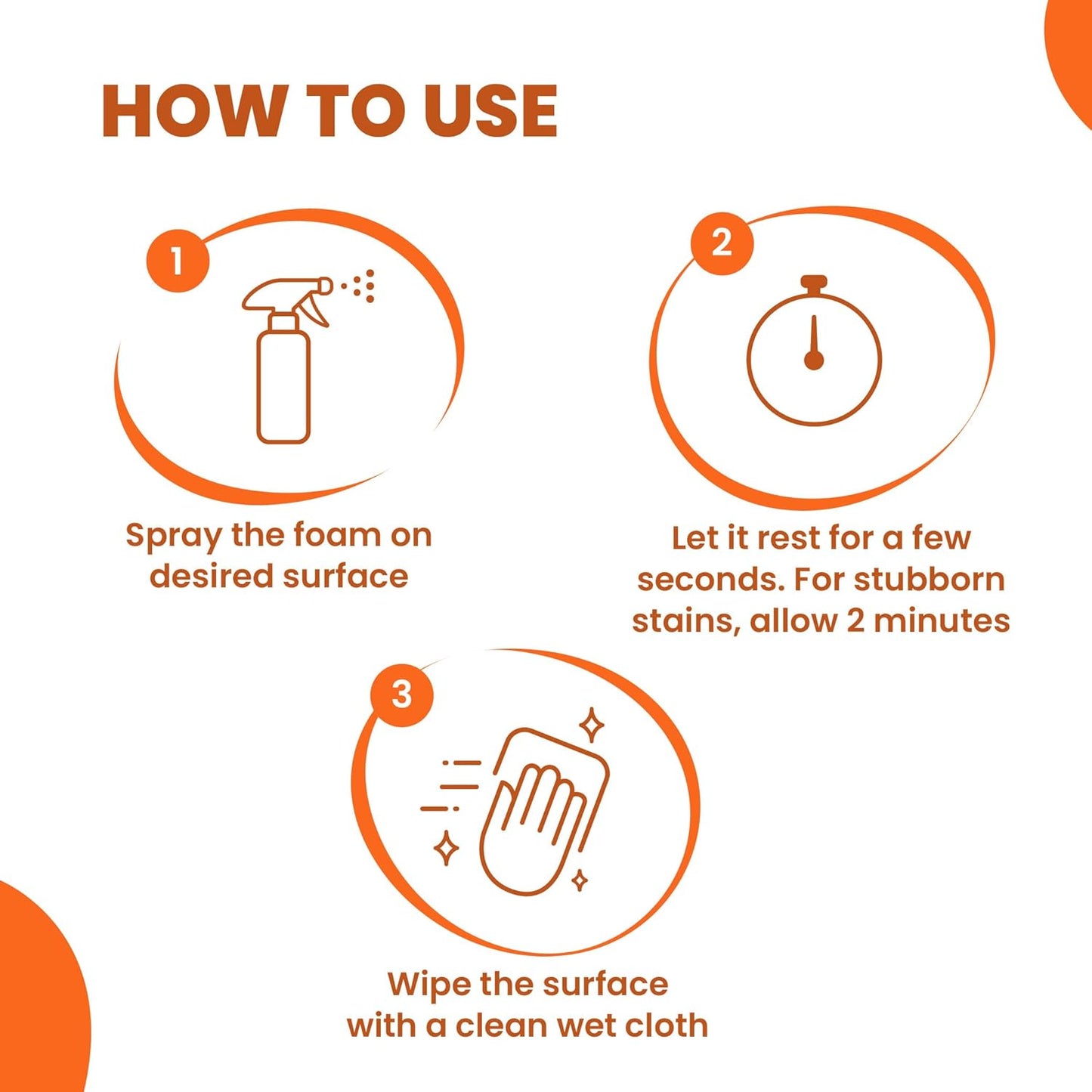 Happi Planet | Kitchen Cleaner | India’s 1st Foaming Formulation for Less Scrubbing | 500ml | Suitable for Stoves, Chimneys, Counter Tops, Appliances, Walls & Cabinets | Non Toxic & Natural