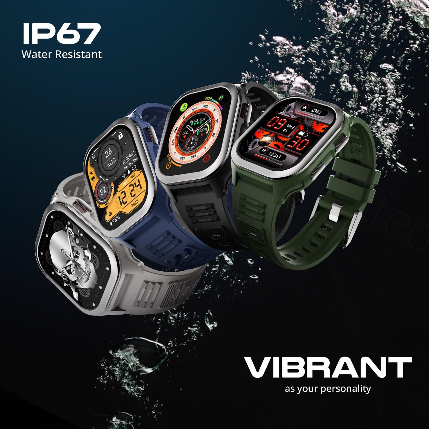 Fire-Boltt 4G Pro Volte Calling Smart Watch- 2.02” TFT Display, 4G Nano-SIM GPS, Health Suite, Sports Modes, 400mAh Battery (Gray) - Springkart 