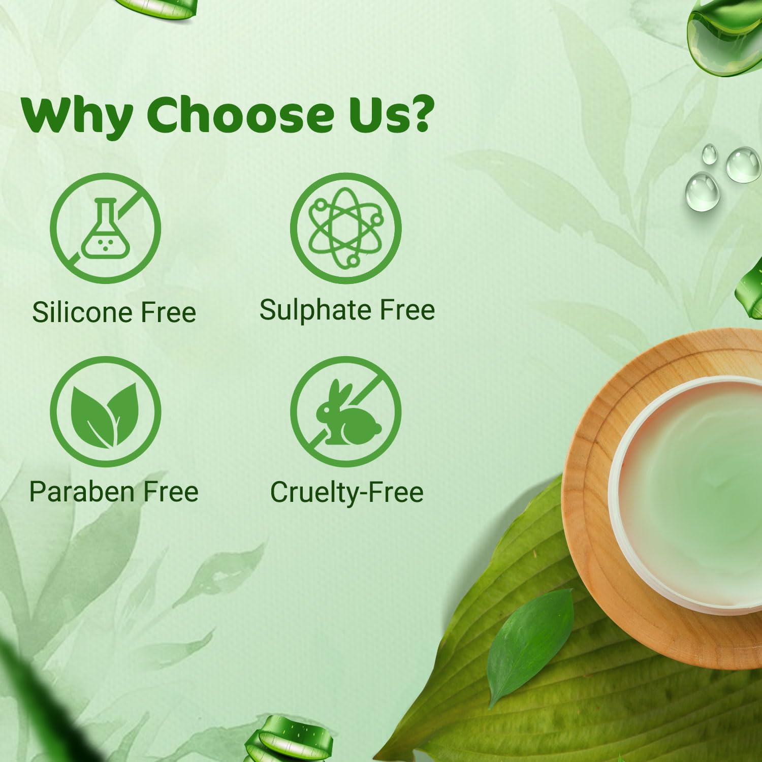 Organic Netra Pure Aloe Vera Gel with Vitamin C & E for Skin, Face and Hair | Helps to Repair and Smoothens Hair | Relax and Renew your Skin and Scalp |Paraben Free & Sulphate Free - 200 Gm - Springkart 