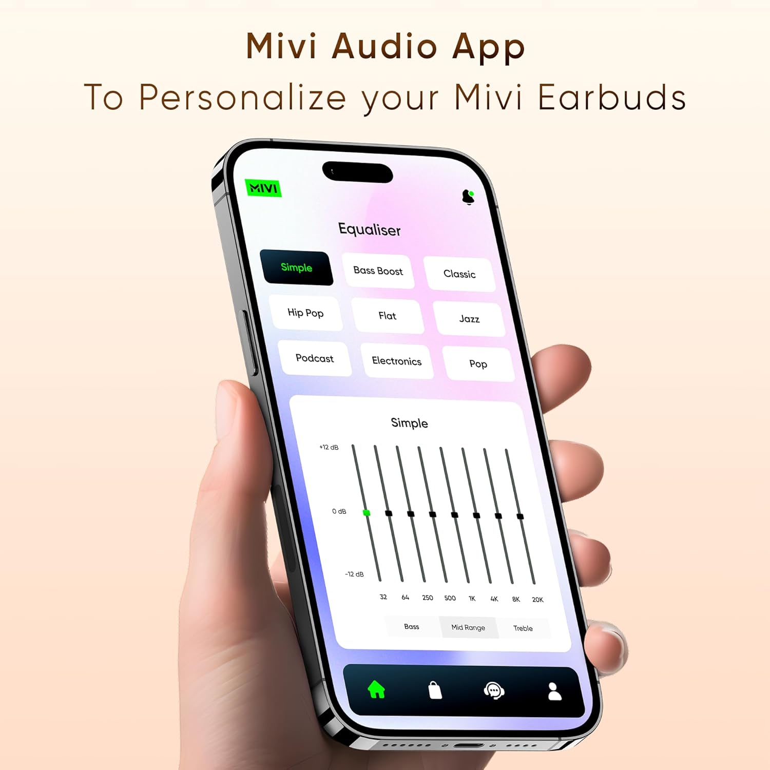 Mivi SuperPods Immersio [Flagship Launch] in Ear Ear Buds Wireless, Dolby Audio, 3D Soundstage, 60H Playtime, AI ENC, Bluetooth TWS, BT v5.4 Earbuds - Springkart 