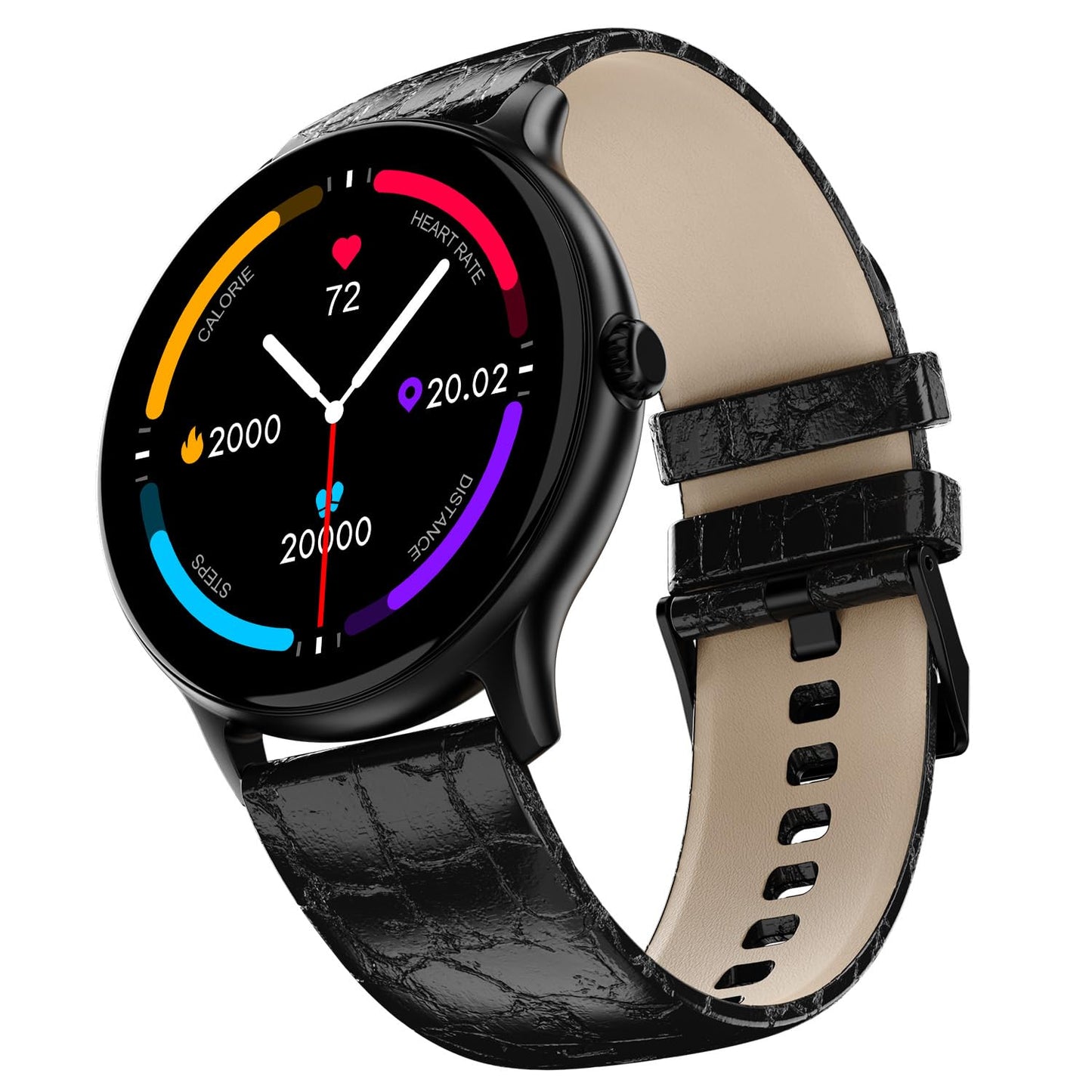 Fire-Boltt Phoenix Smart Watch with Bluetooth Calling 1.3,120+ Sports Modes, 240 * 240 PX High Res with SpO2, Heart Rate Monitoring & IP67 Rating (Black) - Springkart 