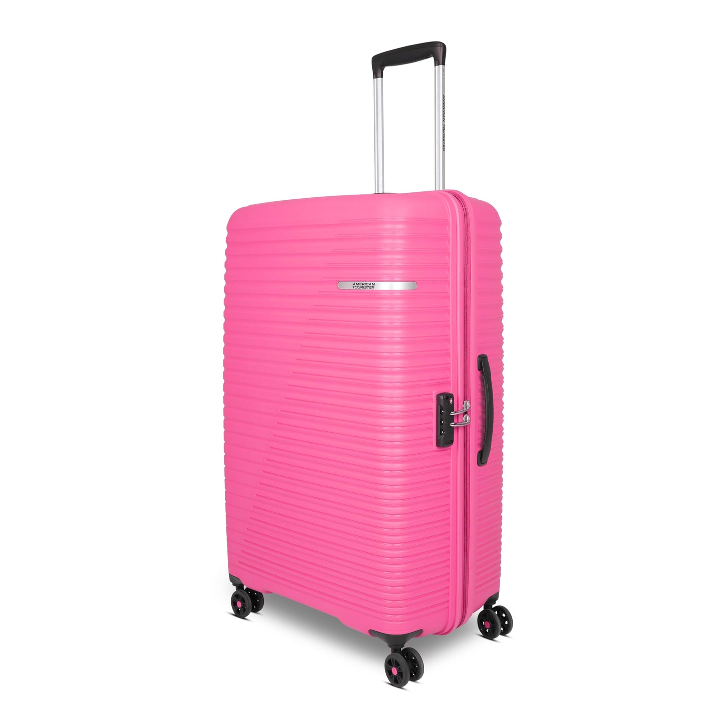 American Tourister Liftoff+|Medium Size Check-in Spinner Trolley Bag (67 cm) for Travel|360° 8 Wheel Travel Luggage|Hard Case Polypropylene (PP) Suitcase|Mounted TSA Lock|Seafoam Blue
