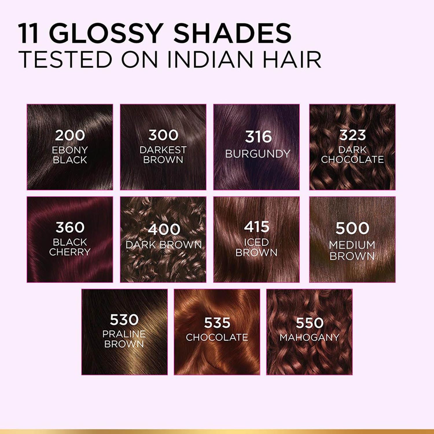 L'Oréal Paris Casting Crème Gloss Hair Color With Glycolic Gloss Complex | 5X Glossier Hair Color | Shade 200 - Ebony Black | 60g + 40ml + 60g