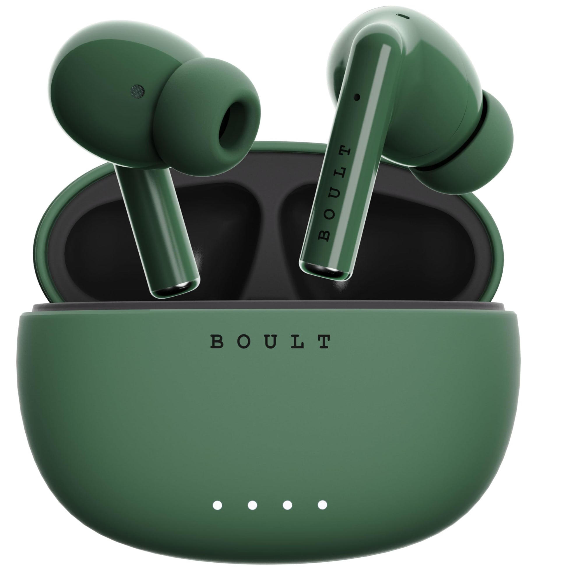 Boult Audio W20 Truly Wireless in Ear Earbuds with 40H Playtime, Zen™ ENC Mic, 45ms Low Latency, 13mm Bass Drivers, Type-C Fast Charging, Made in India, Touch Control, IPX5 ear buds TWS (Glacier Blue) - Springkart 