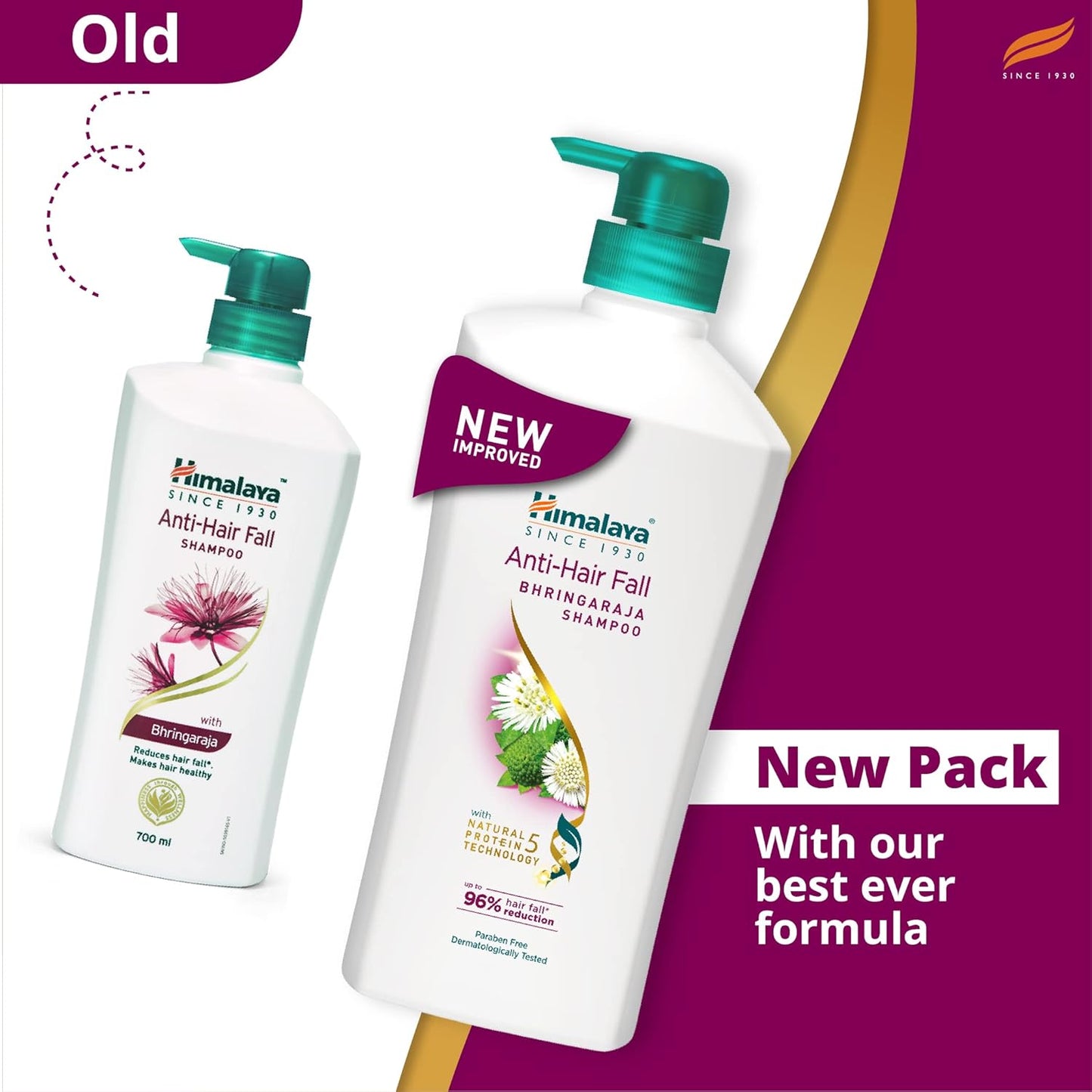 Himalaya Anti Hair Fall Shampoo with Bringaraja, 1000 ml - Springkart 