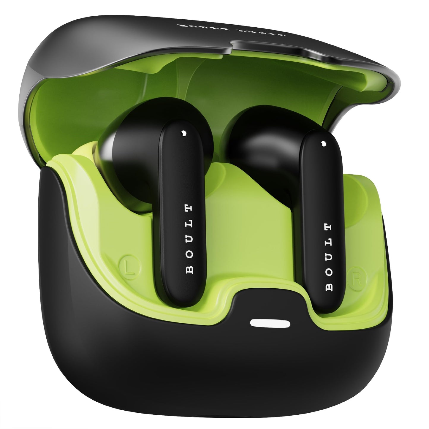 Boult Audio Z40 Pro with 100H Playtime, Quad Mic ENC, 45ms Low Latency Gaming, Premium Rubber Grip Case, 13mm Bass Drivers, Made in India TWS Bluetooth 5.3 Truly Wireless in Ear Earbuds (Metal) - Springkart 