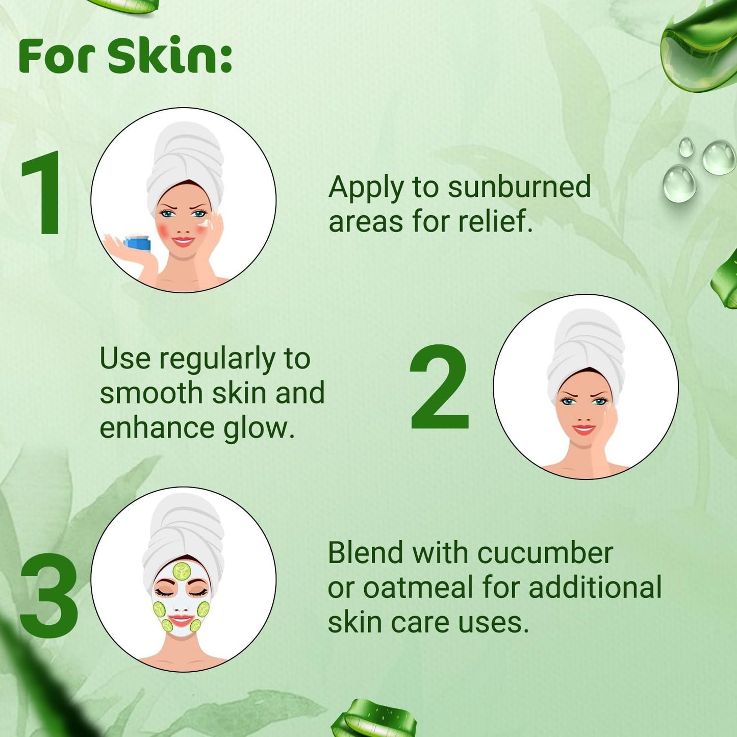 Organic Netra Pure Aloe Vera Gel with Vitamin C & E for Skin, Face and Hair | Helps to Repair and Smoothens Hair | Relax and Renew your Skin and Scalp |Paraben Free & Sulphate Free - 200 Gm - Springkart 