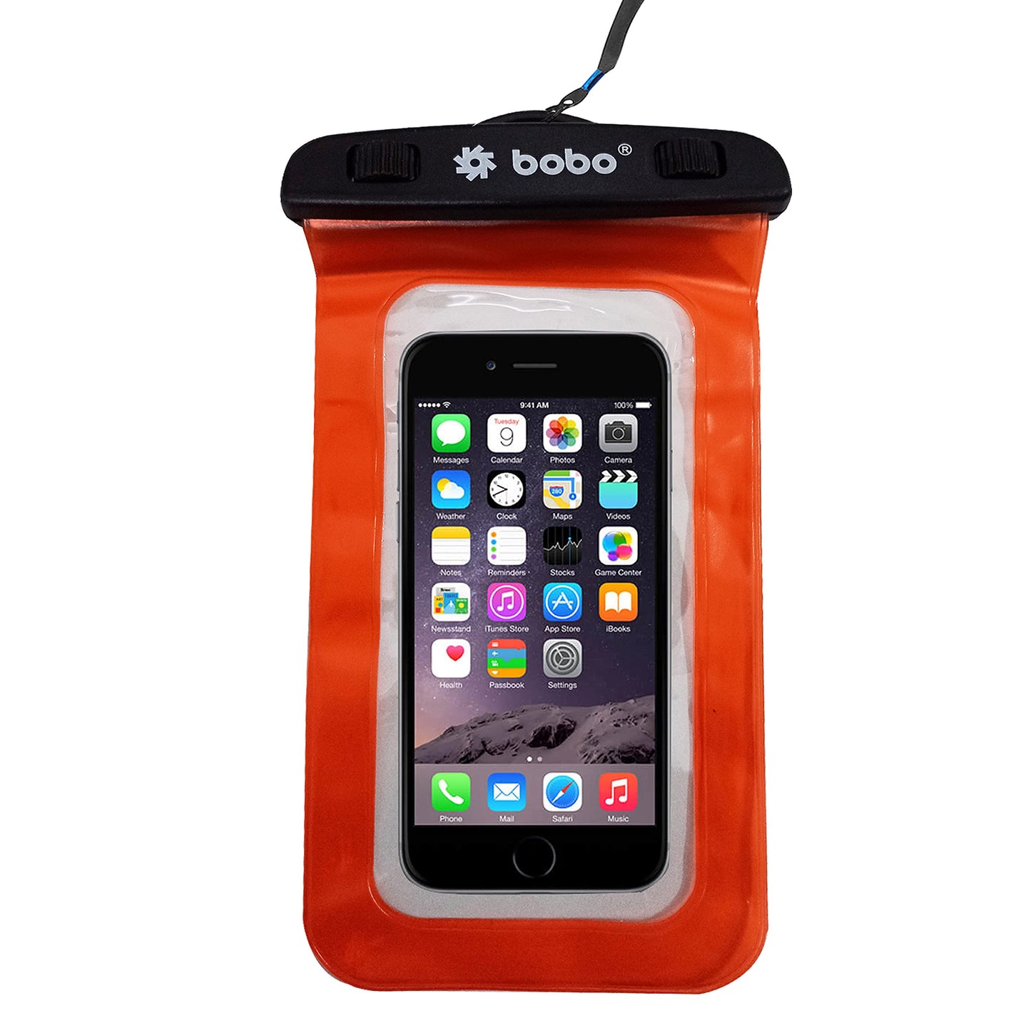 BOBO Universal Waterproof Pouch (Big Size) Cellphone Dry Bag Case for Smartphone – Transparent (Pack of 1)