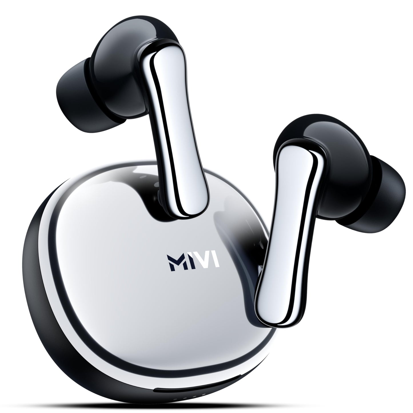 Mivi SuperPods Immersio [Flagship Launch] in Ear Ear Buds Wireless, Dolby Audio, 3D Soundstage, 60H Playtime, AI ENC, Bluetooth TWS, BT v5.4 Earbuds - Springkart 