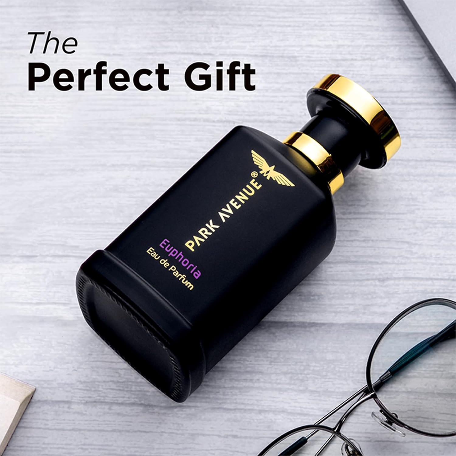 Park Avenue Euphoria, Eau De Parfum Men, 100ml | Long Lasting Perfume for Men | Father's Day Gift for Dad | Premium Luxury Fragrance Scent | Gift for Father's Day | Aromatic Blend of Amber & Musk | Suitable for Every Occasion