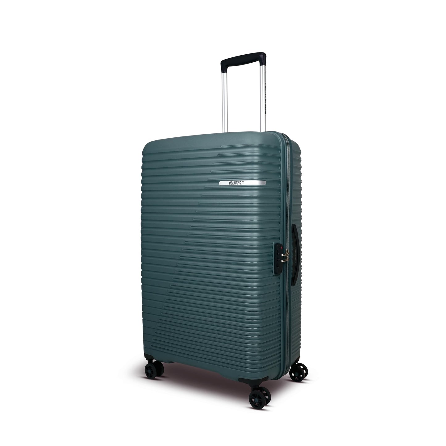 American Tourister Liftoff+|Medium Size Check-in Spinner Trolley Bag (67 cm) for Travel|360° 8 Wheel Travel Luggage|Hard Case Polypropylene (PP) Suitcase|Mounted TSA Lock|Seafoam Blue