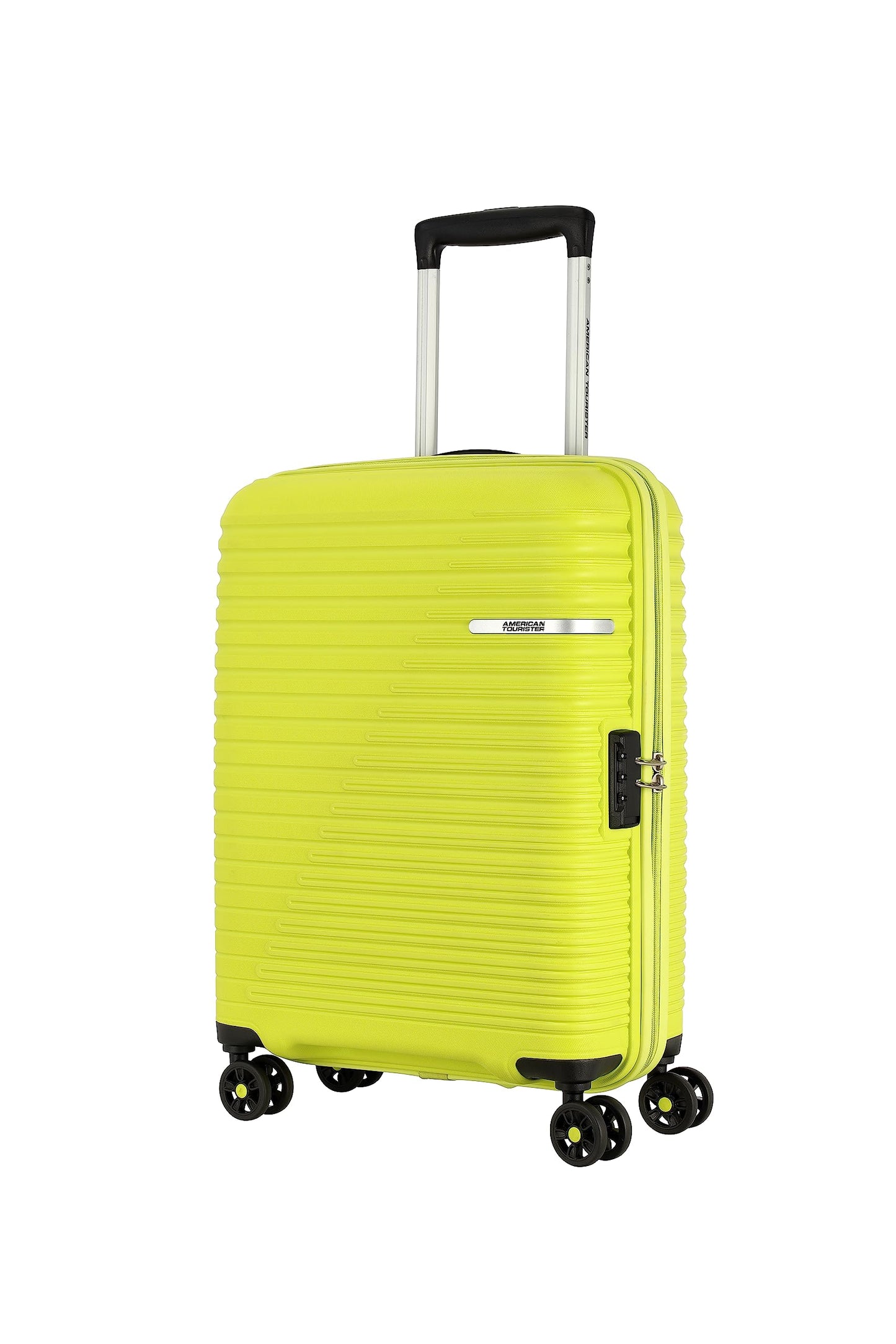 American Tourister Liftoff+|Medium Size Check-in Spinner Trolley Bag (67 cm) for Travel|360° 8 Wheel Travel Luggage|Hard Case Polypropylene (PP) Suitcase|Mounted TSA Lock|Seafoam Blue