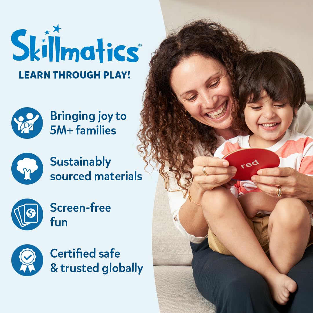 Skillmatics Grocery Set - 100+ Pieces, Play Foods, Realistic Pretend Play Toys, Kids Kitchen Set, Gift for Girls & Boys Ages 3, 4, 5 & Up