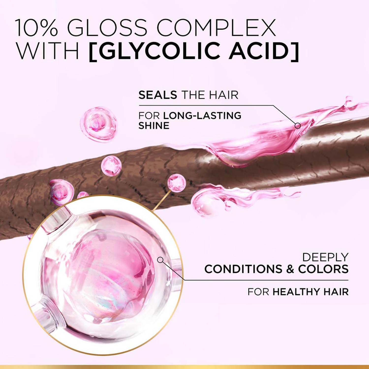 L'Oréal Paris Casting Crème Gloss Hair Color With Glycolic Gloss Complex | 5X Glossier Hair Color | Shade 200 - Ebony Black | 60g + 40ml + 60g