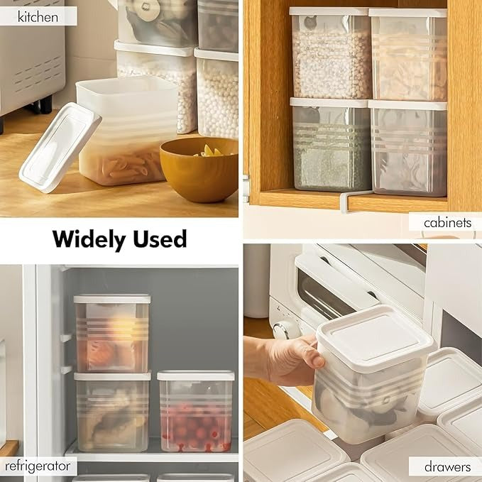 Fridge Storage Boxes (Pack of 6)