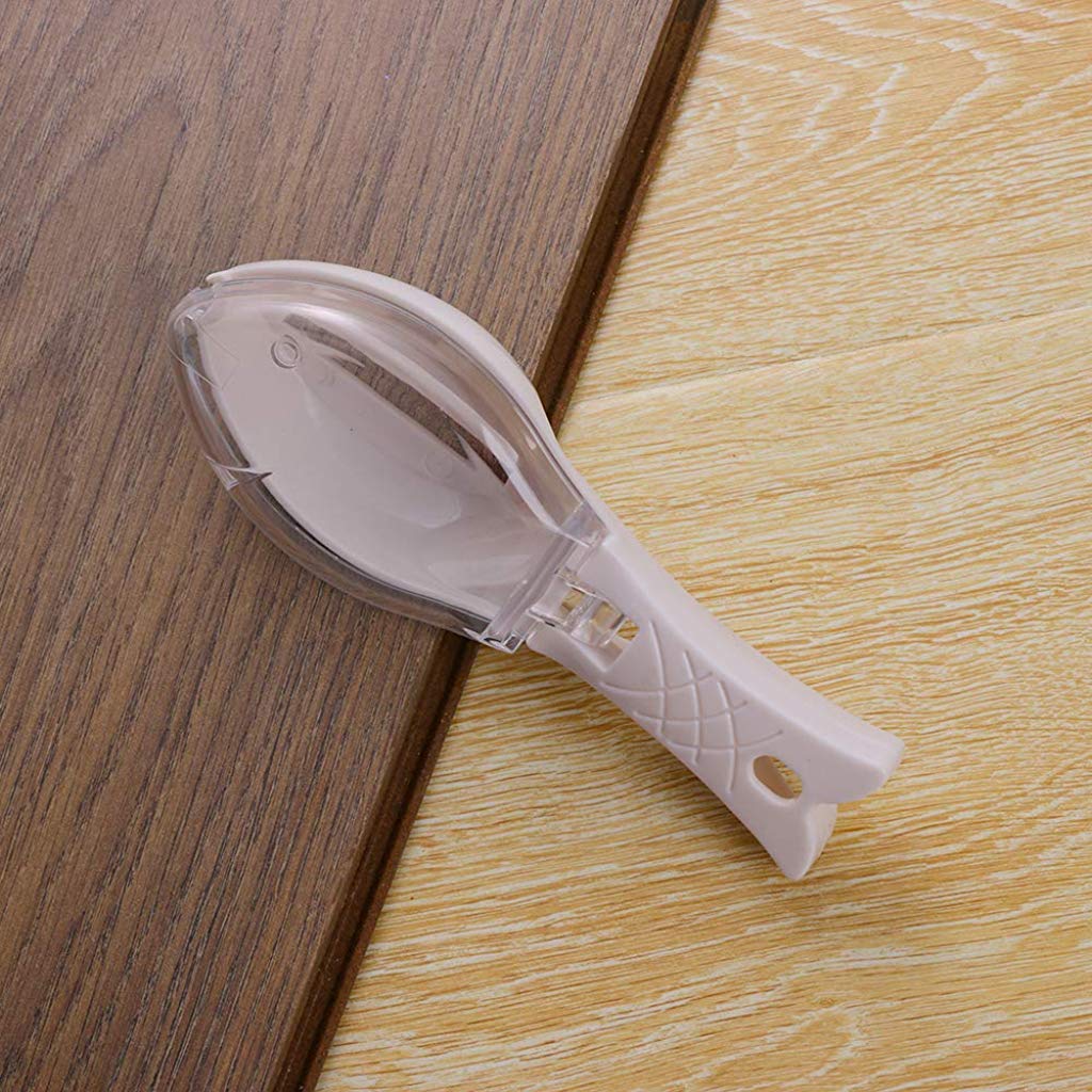 Fish Scale Scraper Skin Peeler Fish Tools Kitchen Gadget - Springkart 