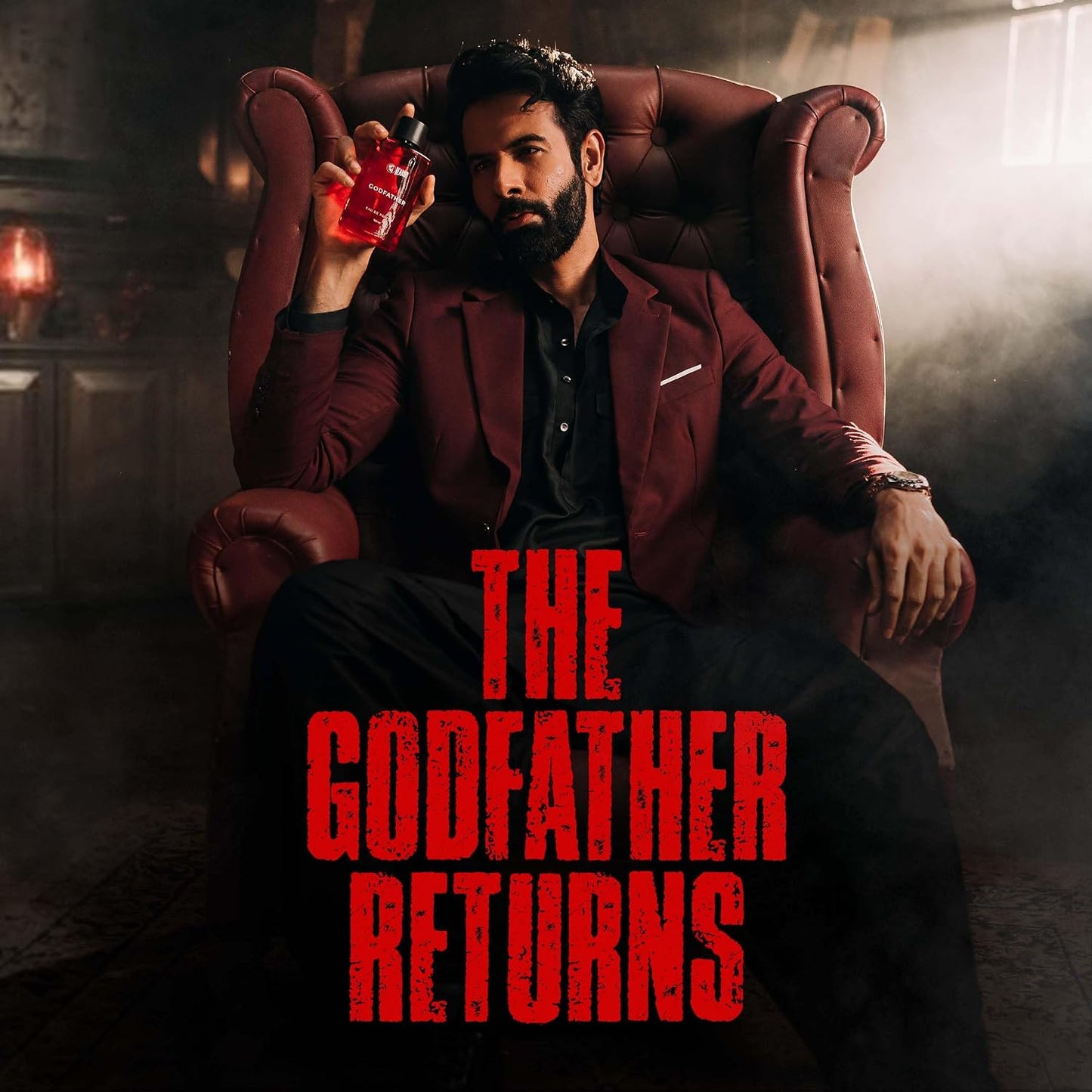 BEARDO Godfather Perfume For Man, 100ml | Aromatic, Spicy Perfume For Men | EAU DE PARFUM | Perfume For Men| Long Lasting Fragrance | Date Night Perfume | Premium Fragrance | Gift for Men | Husband | Boyfriend | Long Lasting Perfume