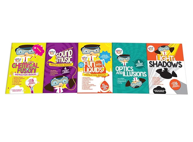 Genius Box - Play Some Learning Educational Toy for 5+ Year Age: Science Lab DIY, Activity Kit, Learning Kit, Educational Kit, STEM Toy