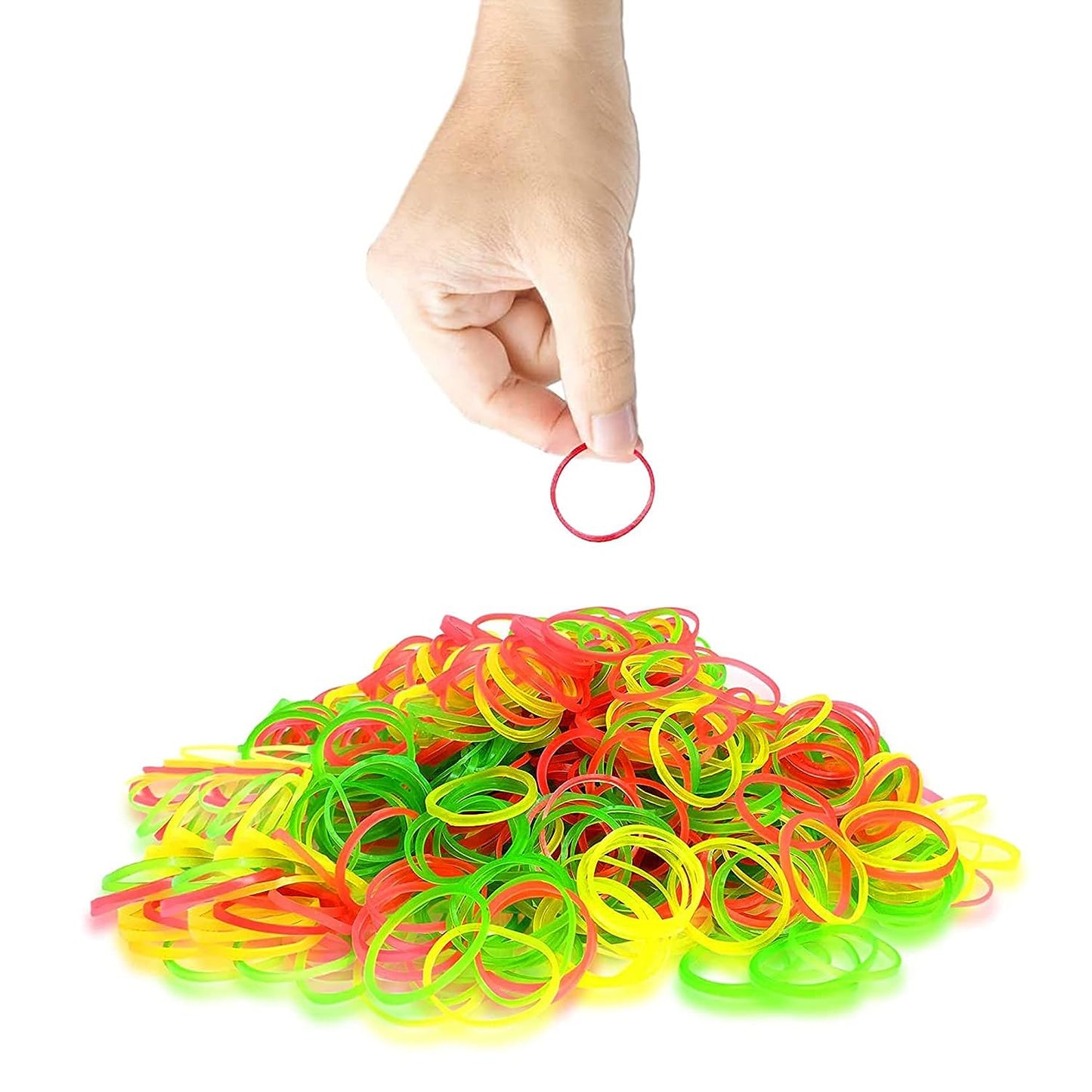 Strong & Reusable Rubber Bands: Multicolor for Office, Home & School - Springkart 