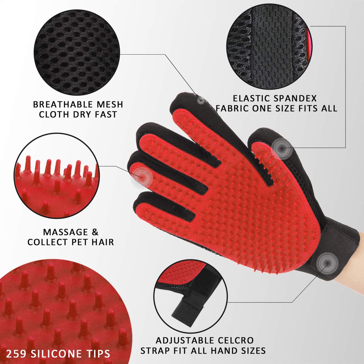 1 Pc Red used in all kinds of household and official kitchen places specially for washing and cleaning utensils and more (1 Pc Red) - Springkart 