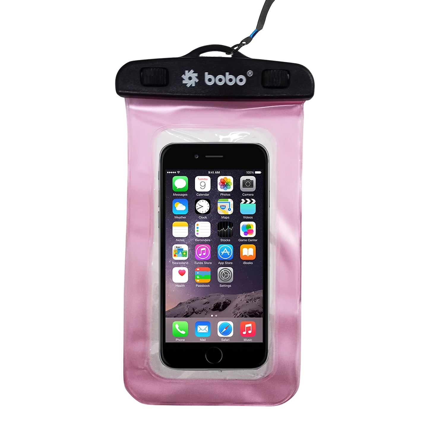 BOBO Universal Waterproof Pouch (Big Size) Cellphone Dry Bag Case for Smartphone – Transparent (Pack of 1)