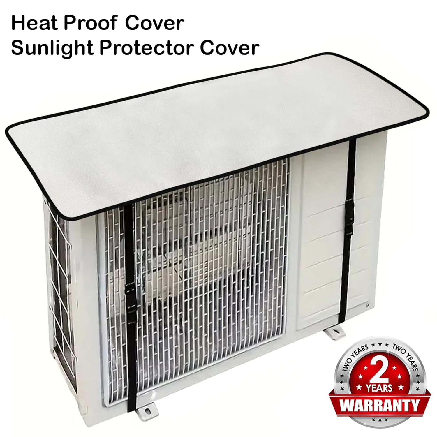 Axmon® Ac Outdoor Unit Protector Split Protector For Heat And Sun Proof | Heat Insulated Protection From Sun | OutDoor Unit Cover For Sunlight 1.5 ton (Universal Size) - Springkart 