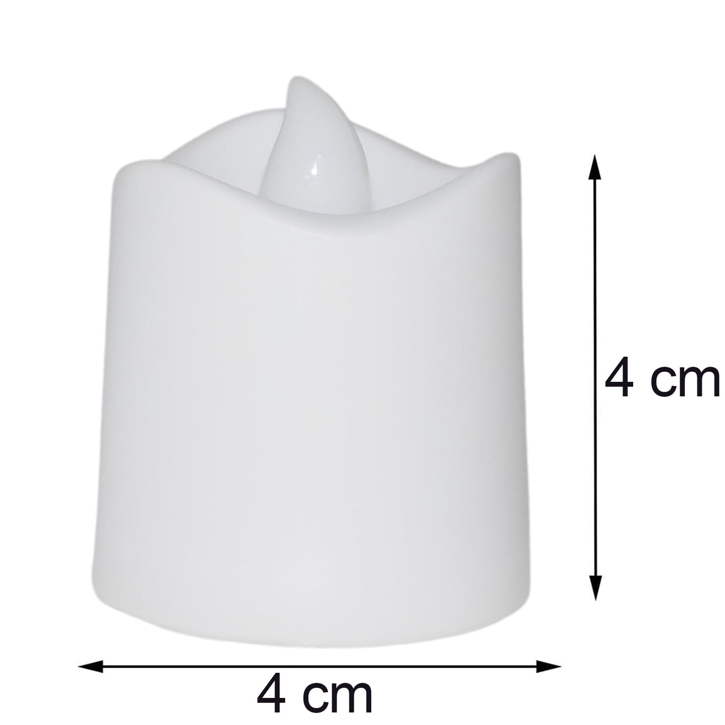 Festival Decorative - LED Tealight Candles (White, 24 Pcs) - Springkart 