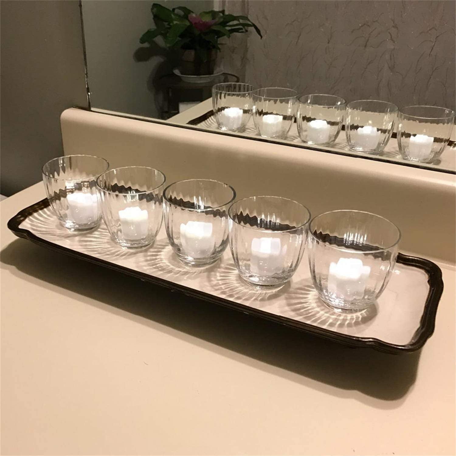 Festival Decorative - LED Tealight Candles (White, 24 Pcs) - Springkart 