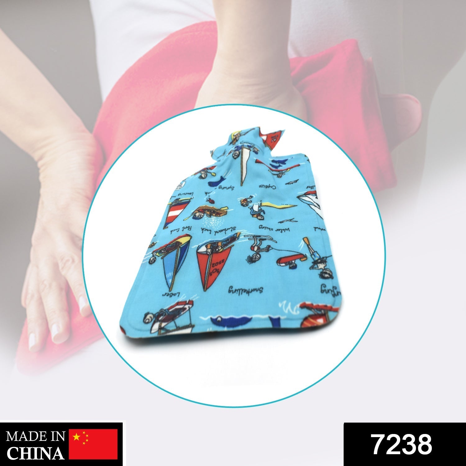 Hot Water Bottle Bag For Pain Relief - Springkart 