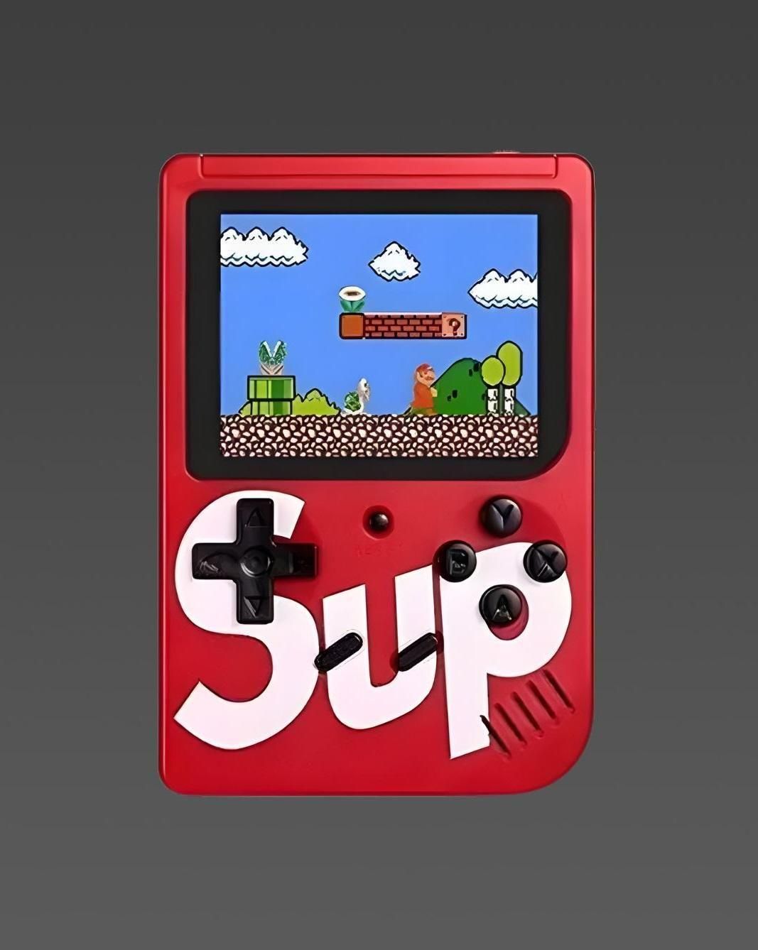400 in 1 Sup Video Games Portable, Led Screen and USB Rechargeable, Handheld Console, Classic Retro Game Box Toy for Kids Boys & Girls (Multi Color ,1 pcs) - Springkart 