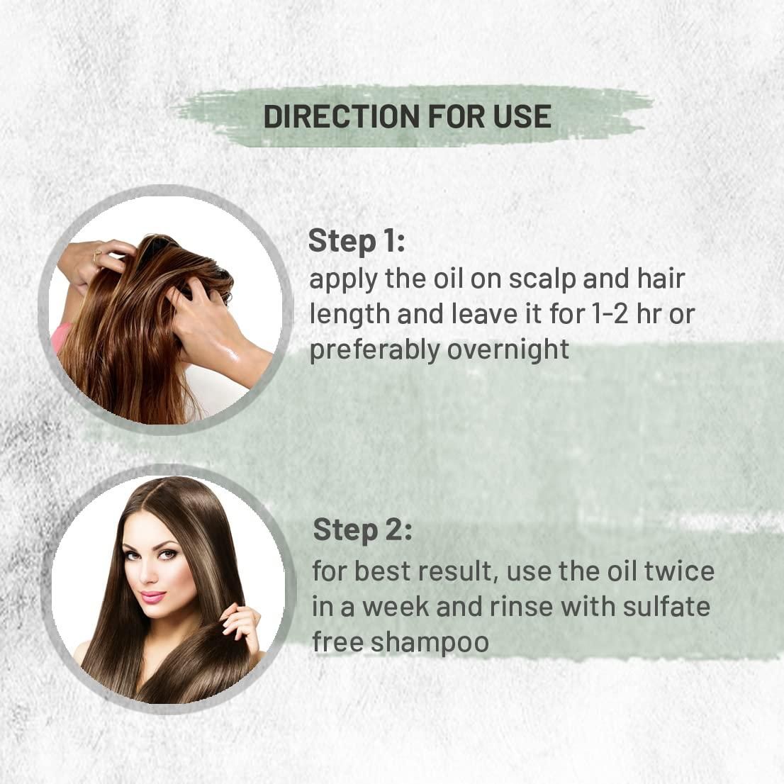 Volumizing Ayurvedic Herbs Hair Oil 210 ML  (Pack of 2)