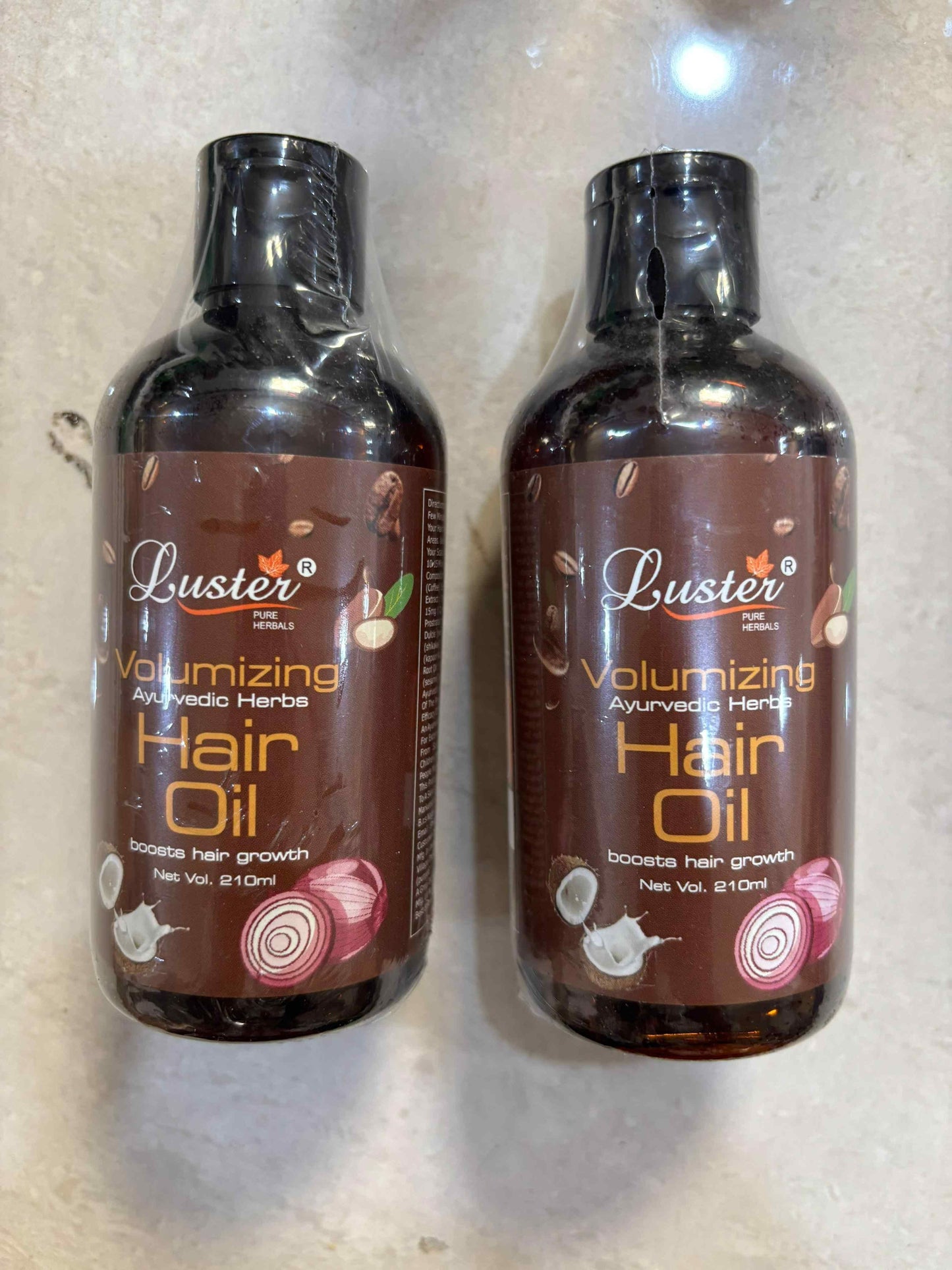 Volumizing Ayurvedic Herbs Hair Oil 210 ML  (Pack of 2)