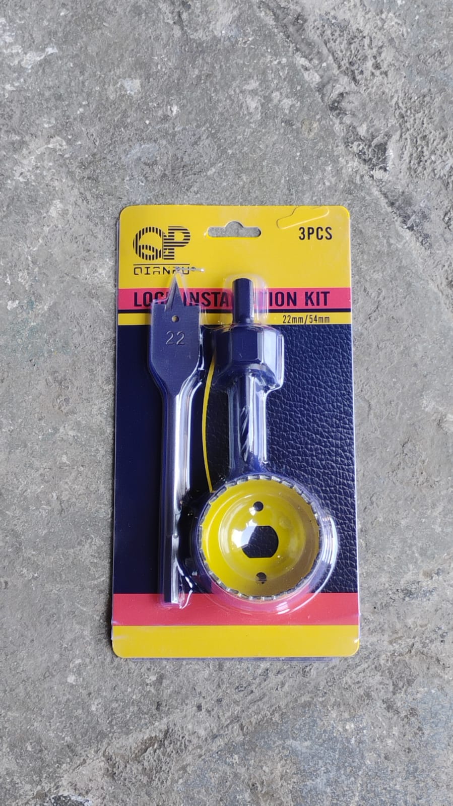 Door Lock Installation (22mmx150mm) Hole Saw Kit (1 Set) - Springkart 