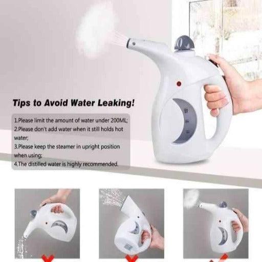 Portable Steam Thermal Spa Steamer for Beauty Salon Family Fabric Steam Brush, Facial Steamer for Cold and Cough - Springkart 