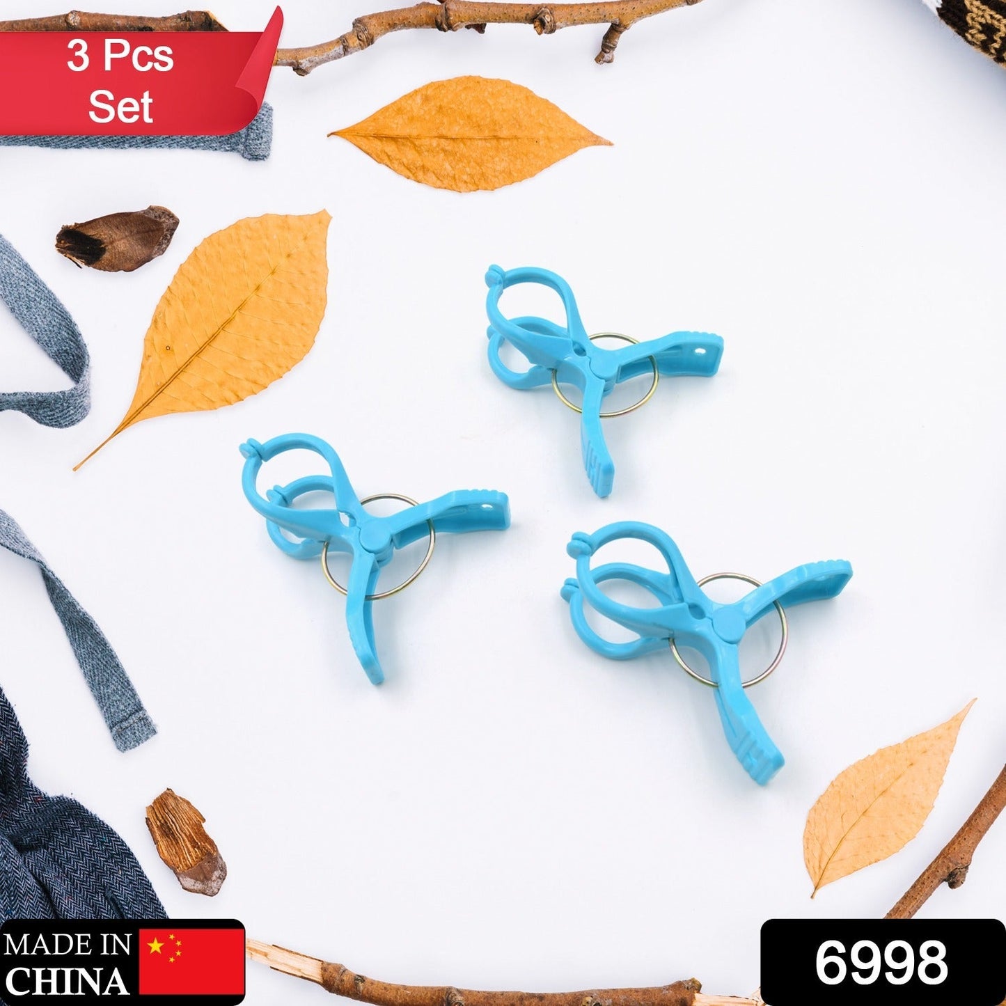 Big Multifunction Plastic Heavy Quality Cloth Hanging Clips - Springkart 